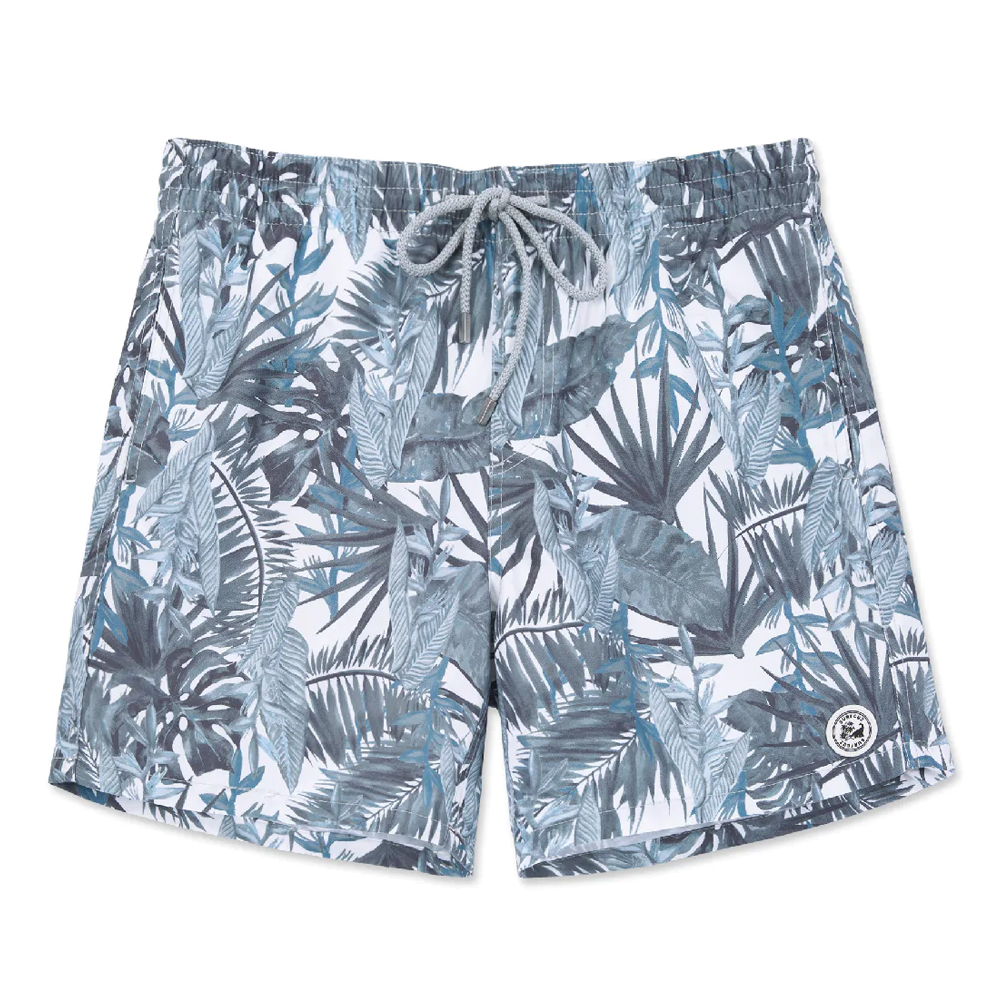 Tropical Leaves Swim Trunks